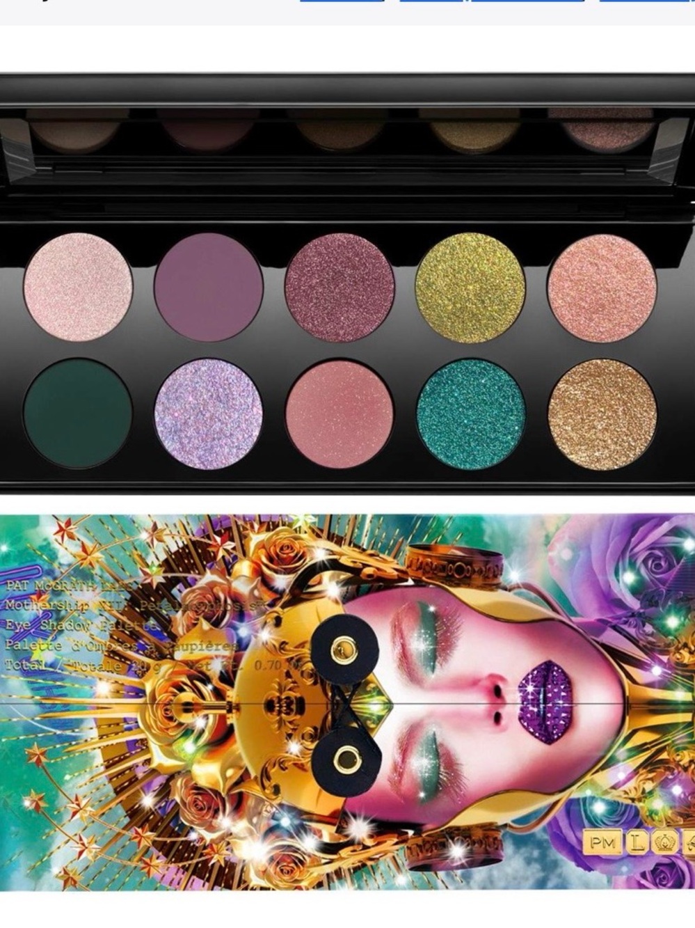 BNIB PAT MCGRATH LABS
MOTHERSHIP XII Eyeshadow Palette: Petalmorphosis